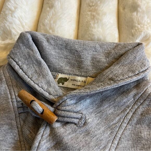 100% cotton Gray Toddler Pullover Top size 3T - Picture 2 of 9